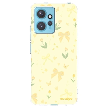 Picasee silikonowe przeźroczyste etui na Xiaomi Redmi Note 12 4G - Honey Blossom