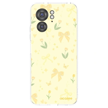 Picasee silikonowe przeźroczyste etui na Motorola Edge 40 - Honey Blossom
