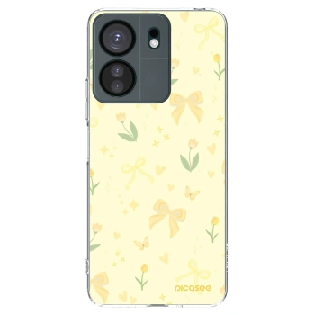 Picasee silikonowe przeźroczyste etui na Xiaomi Redmi 13C 4G - Honey Blossom