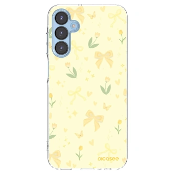 Picasee silikonowe przeźroczyste etui na Samsung Galaxy A15 A156B 5G - Honey Blossom