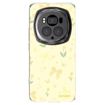 Picasee silikonowe przeźroczyste etui na Honor Magic6 Pro - Honey Blossom