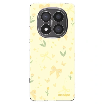 Picasee silikonowe przeźroczyste etui na Xiaomi Redmi Note 14 Pro+ 5G - Honey Blossom