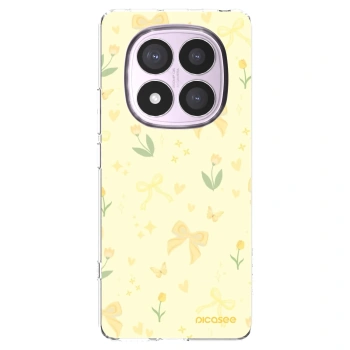 Picasee silikonowe przeźroczyste etui na Xiaomi Redmi Note 14 Pro 5G - Honey Blossom