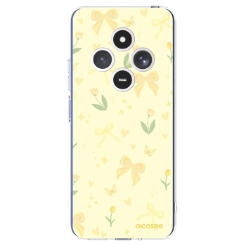 Picasee silikonowe przeźroczyste etui na Xiaomi Redmi 14C - Honey Blossom