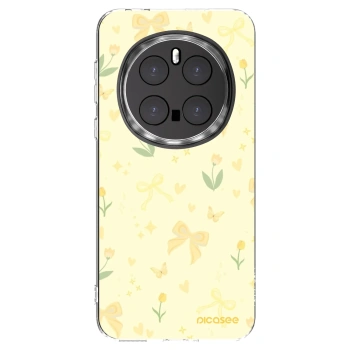 Picasee silikonowe przeźroczyste etui na Honor Magic7 Pro 5G - Honey Blossom