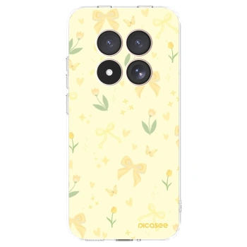 Picasee silikonowe przeźroczyste etui na Xiaomi Redmi Note 15 Pro 4G - Honey Blossom