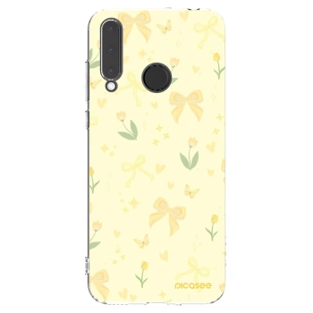 Picasee silikonowe przeźroczyste etui na Honor 20 Lite - Honey Blossom