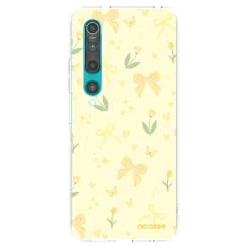 Picasee silikonowe przeźroczyste etui na Xiaomi Mi 10 - Honey Blossom