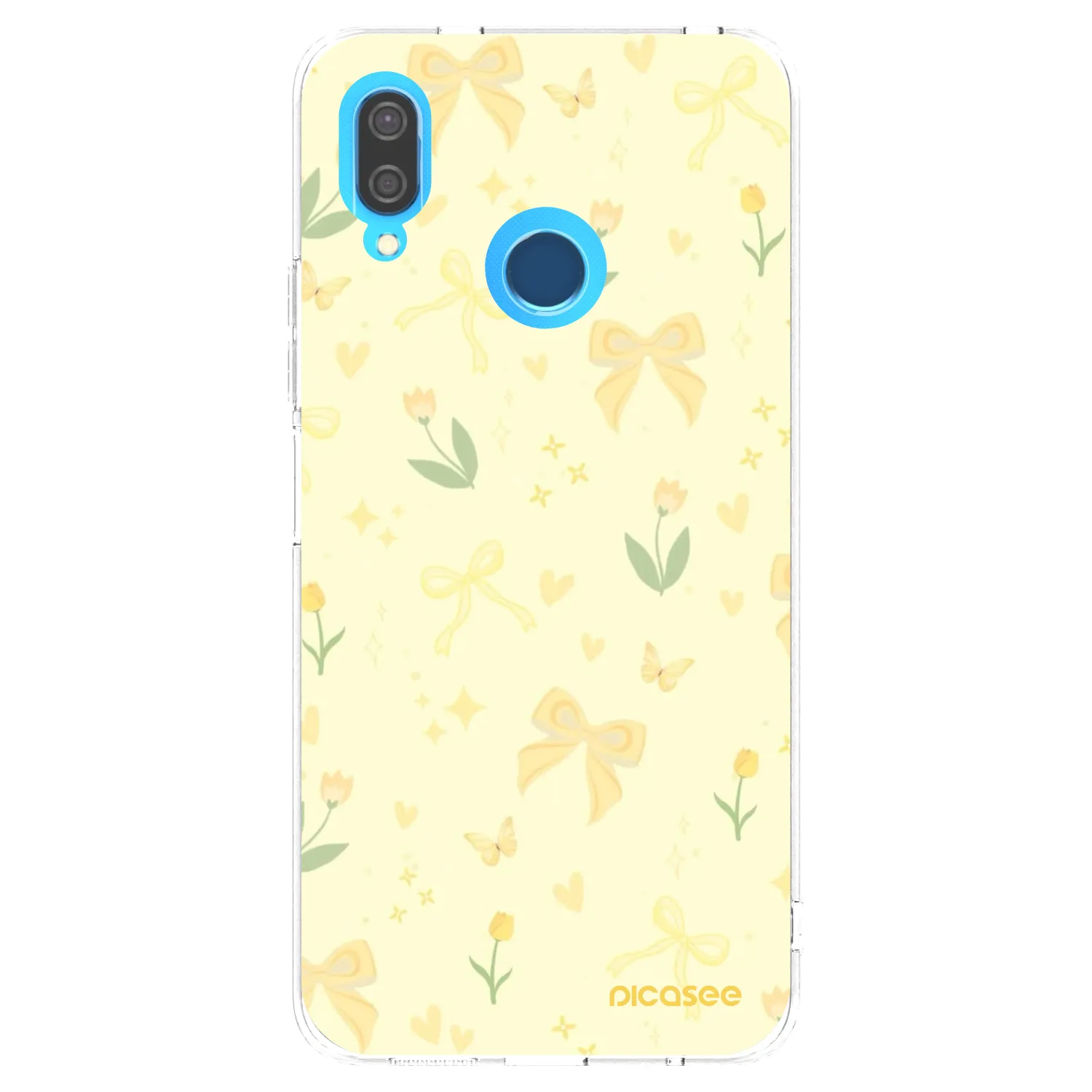 Picasee silikonowe przeźroczyste etui na Huawei P20 Lite - Honey Blossom