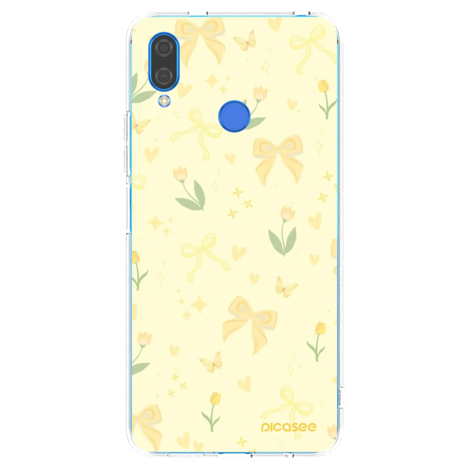 Picasee silikonowe przeźroczyste etui na Huawei Nova 3i - Honey Blossom