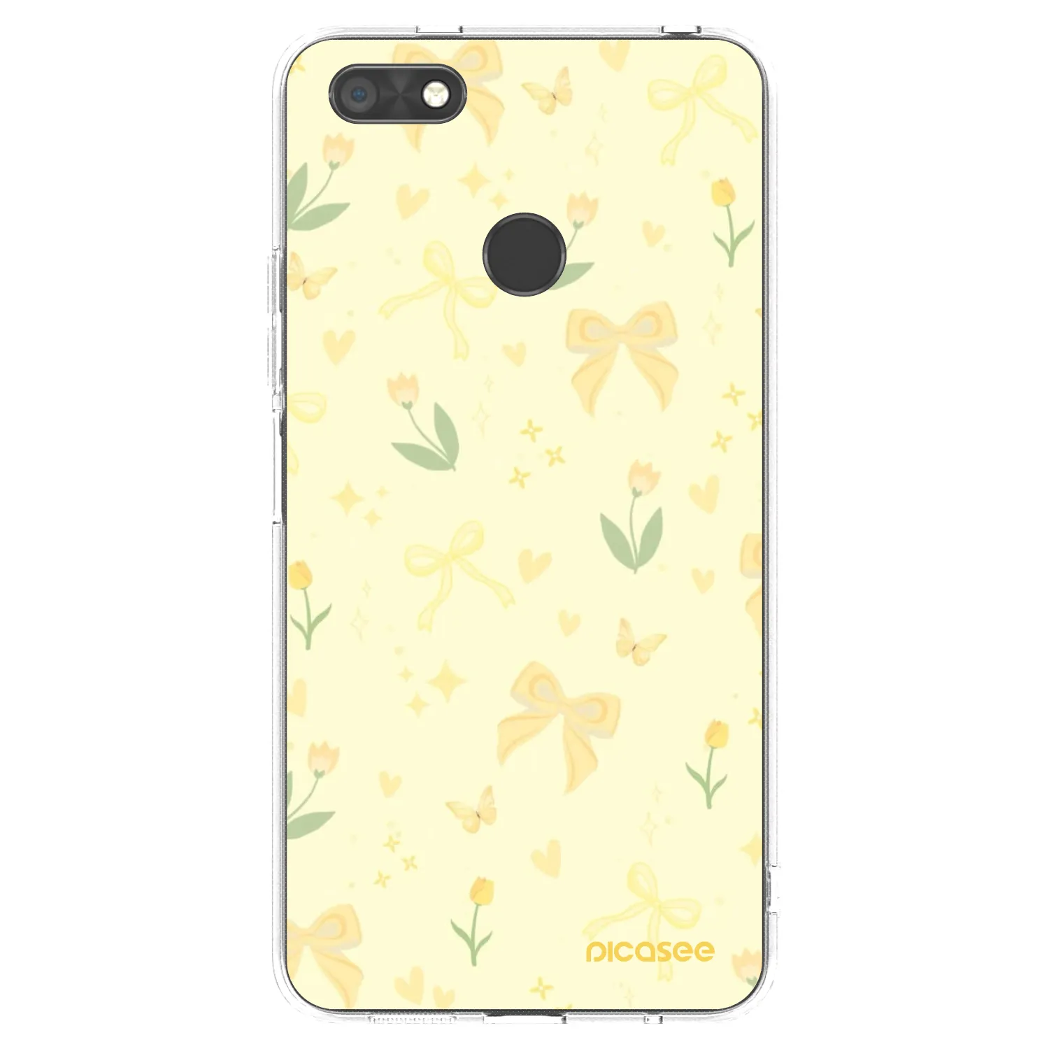 Picasee silikonowe przeźroczyste etui na Huawei P9 Lite Mini - Honey Blossom