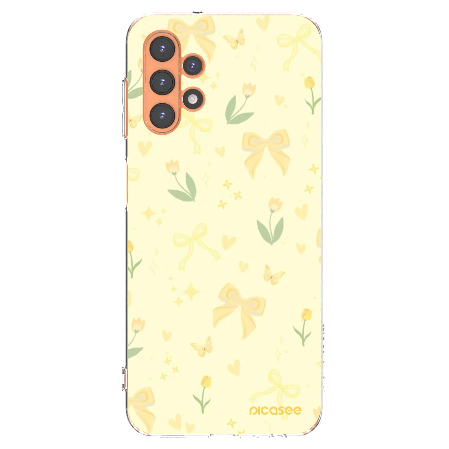 Picasee silikonowe przeźroczyste etui na Samsung Galaxy A13 5G - Honey Blossom