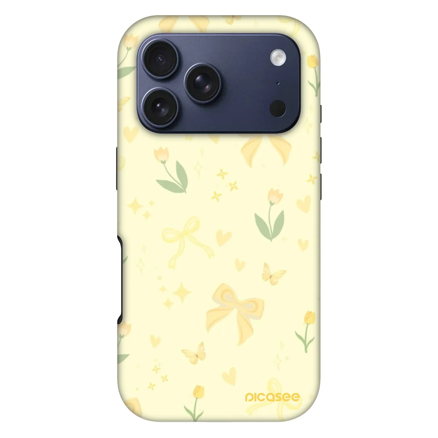 Picasee Fashion Case MagSafe na Apple iPhone 17 Pro - Honey Blossom