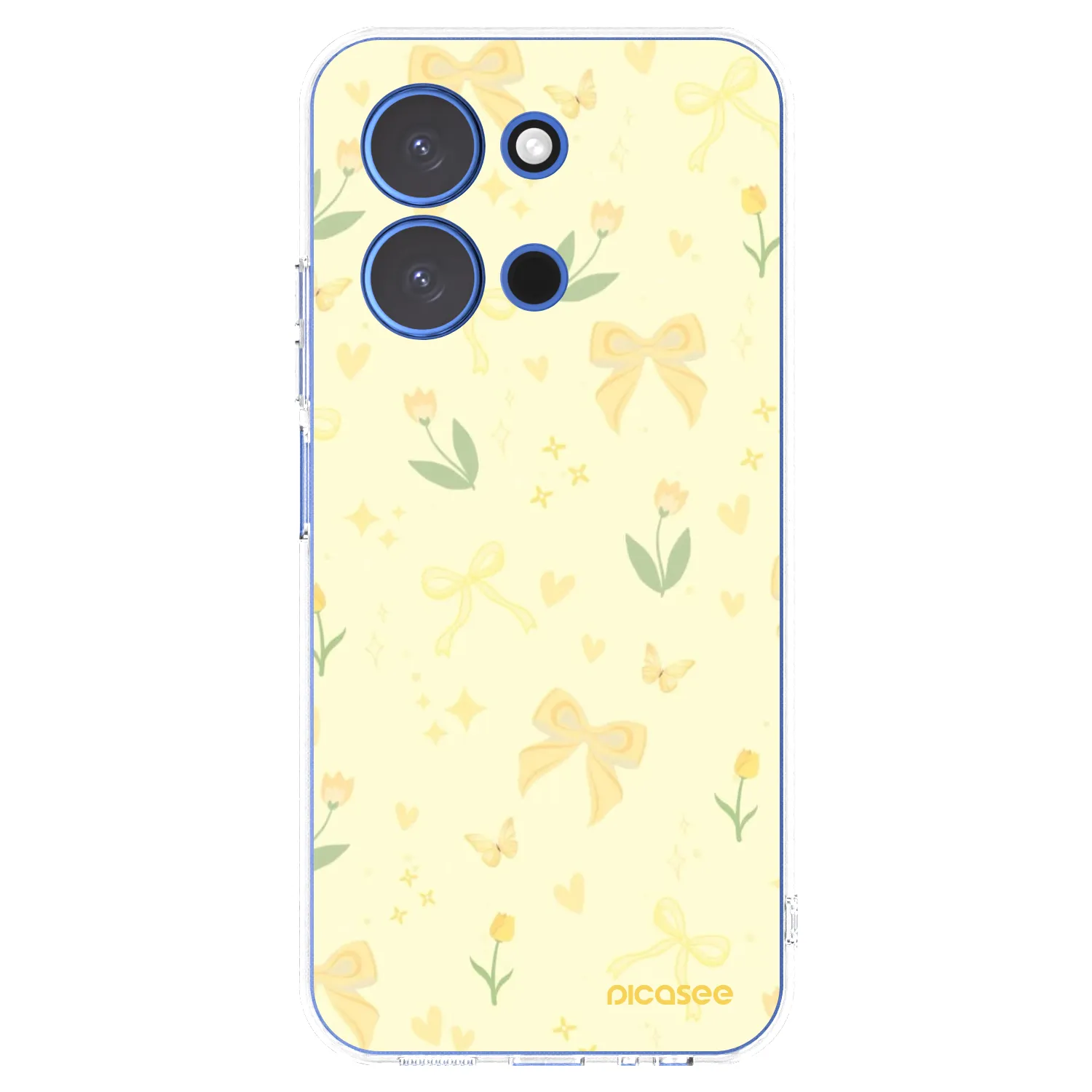 Picasee silikonowe przeźroczyste etui na Xiaomi Redmi 15C 4G - Honey Blossom