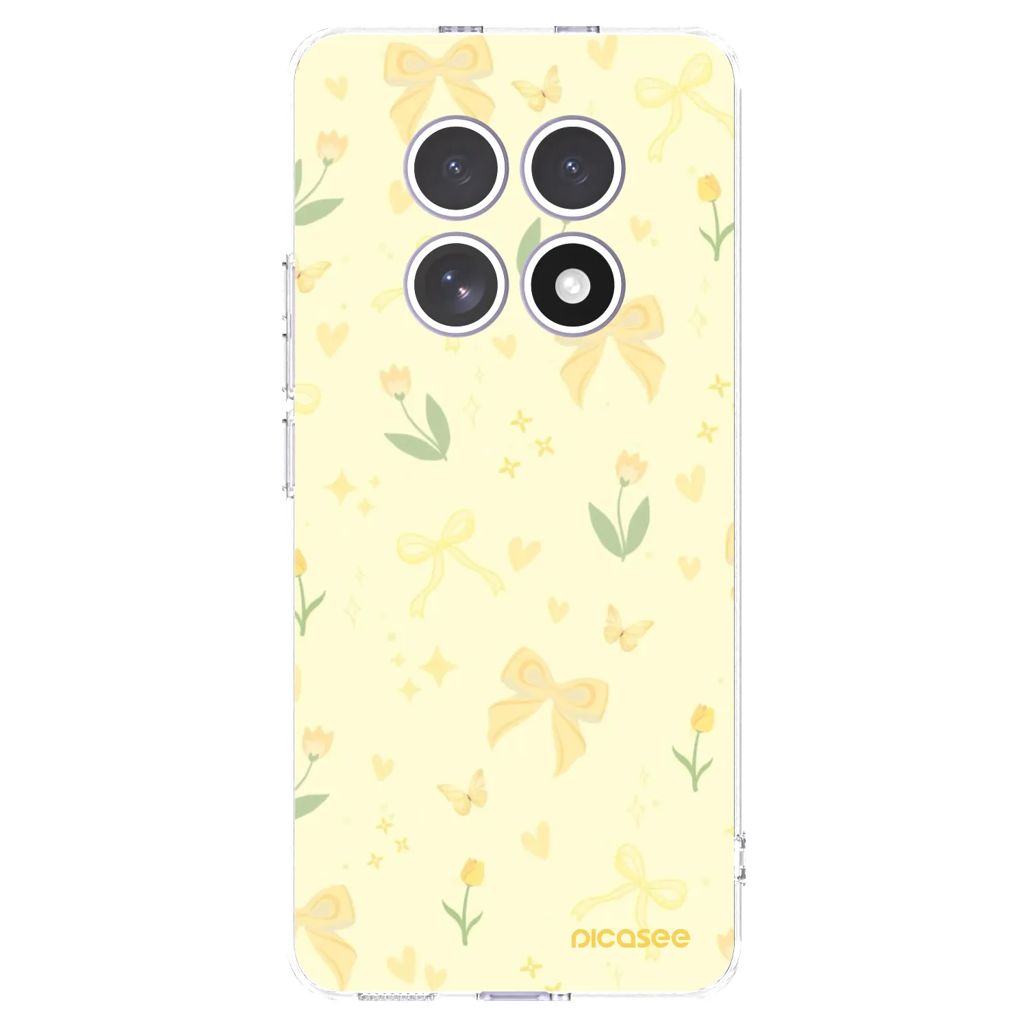 Picasee silikonowe przeźroczyste etui na Xiaomi Redmi Note 15 4G - Honey Blossom