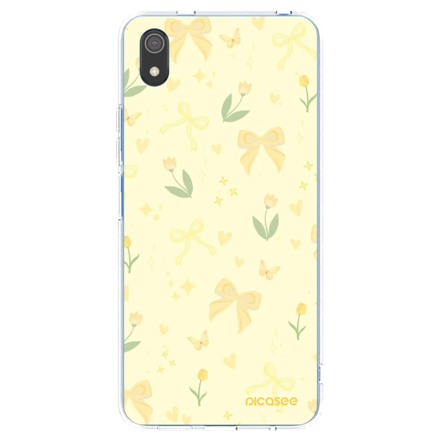 Picasee silikonowe przeźroczyste etui na Xiaomi Redmi 7A - Honey Blossom