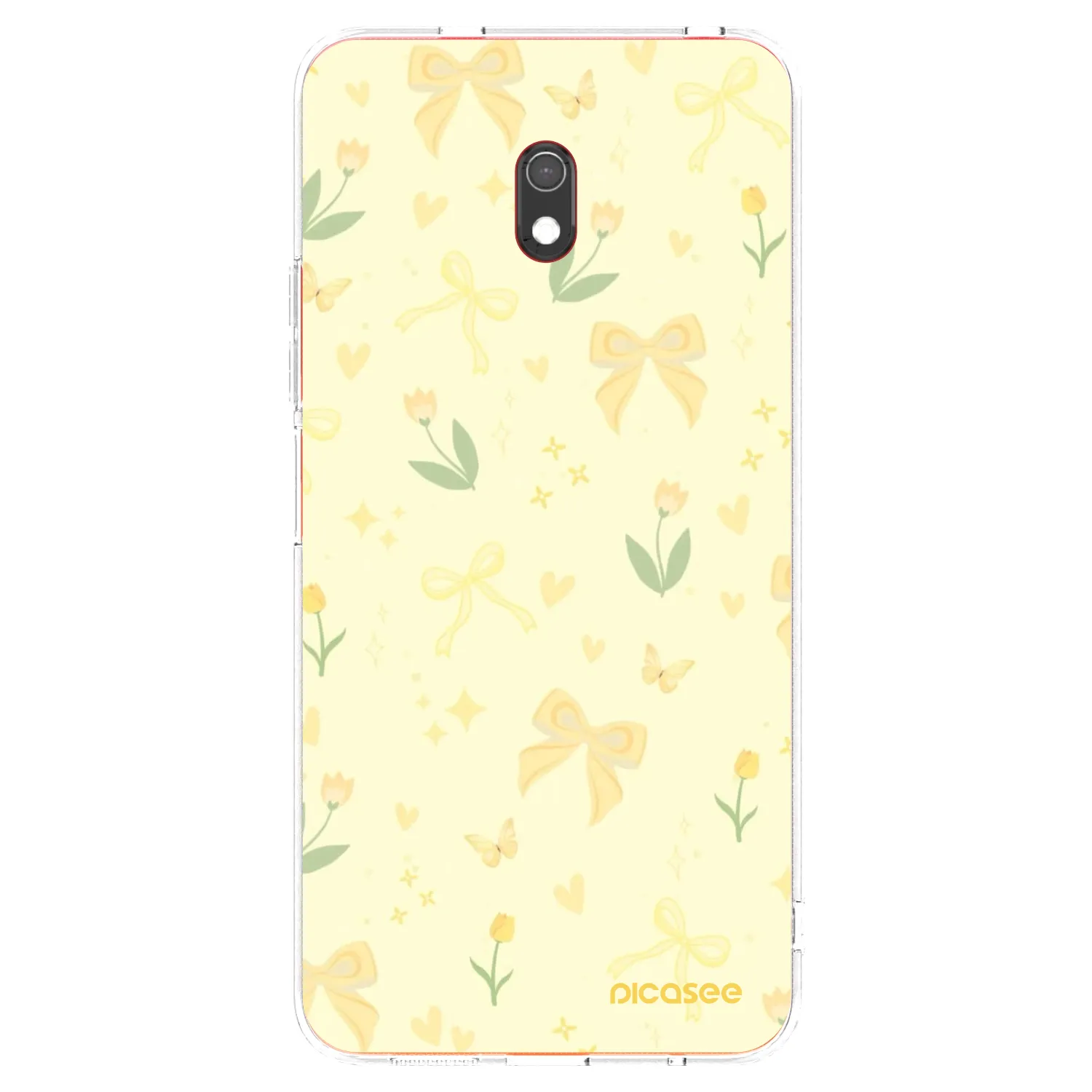Picasee silikonowe przeźroczyste etui na Xiaomi Redmi 8A - Honey Blossom