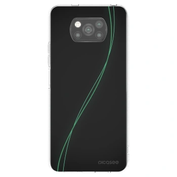 Picasee silikonowe czarne etui na Xiaomi Poco X3 - Be Different