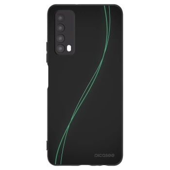 Picasee silikonowe czarne etui na Huawei P Smart 2021 - Be Different