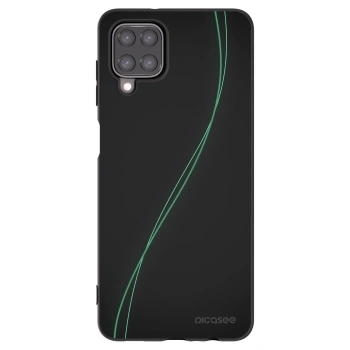 Picasee silikonowe czarne etui na Samsung Galaxy A12 A125F - Be Different