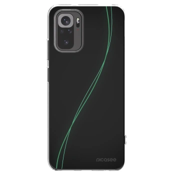 Picasee silikonowe przeźroczyste etui na Xiaomi Redmi Note 10 - Be Different