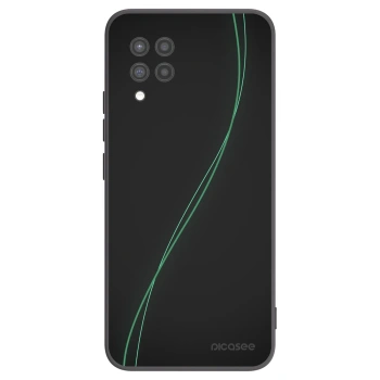 Picasee silikonowe czarne etui na Samsung Galaxy A42 A426B - Be Different