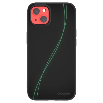 Picasee silikonowe czarne etui na Apple iPhone 13 - Be Different