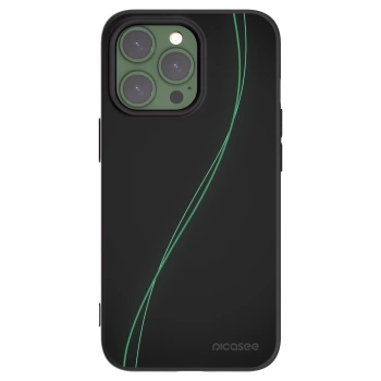 Picasee silikonowe czarne etui na Apple iPhone 13 Pro - Be Different