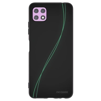 Picasee silikonowe czarne etui na Samsung Galaxy A22 A226B 5G - Be Different
