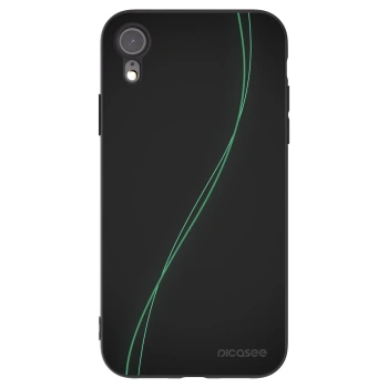 Picasee silikonowe czarne etui na Apple iPhone XR - Be Different