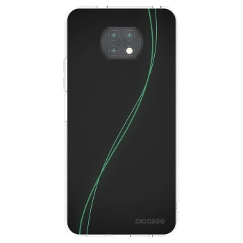 Picasee silikonowe przeźroczyste etui na Xiaomi Redmi Note 9T - Be Different