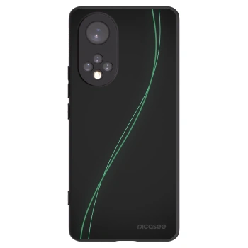 Picasee silikonowe czarne etui na Honor 50 5G - Be Different