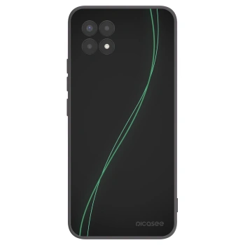 Picasee silikonowe czarne etui na Realme 8i - Be Different