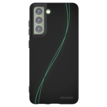 Picasee silikonowe czarne etui na Samsung Galaxy S21 FE 5G - Be Different