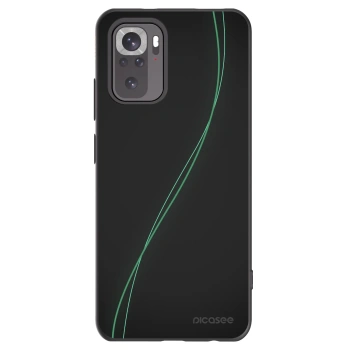 Picasee silikonowe czarne etui na Xiaomi Redmi Note 11S 4G - Be Different