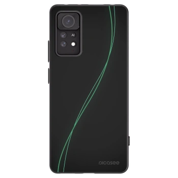 Picasee silikonowe czarne etui na Xiaomi Redmi Note 11 Pro - Be Different