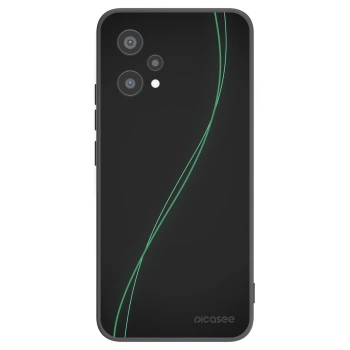 Picasee silikonowe czarne etui na Realme 9 Pro 5G - Be Different