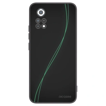 Picasee silikonowe czarne etui na Xiaomi Poco X4 Pro 5G - Be Different