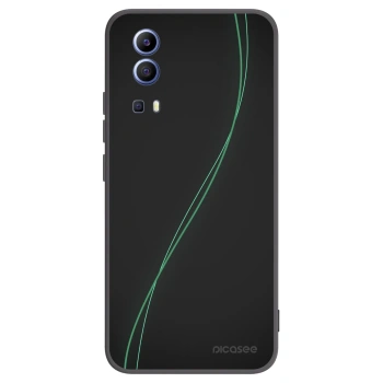 Picasee silikonowe czarne etui na Vivo Y52 5G - Be Different