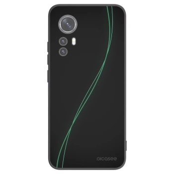 Picasee silikonowe czarne etui na Xiaomi 12X - Be Different