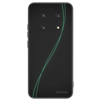 Picasee silikonowe czarne etui na Honor Magic4 Lite 5G - Be Different