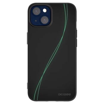 Picasee silikonowe czarne etui na Apple iPhone 14 - Be Different
