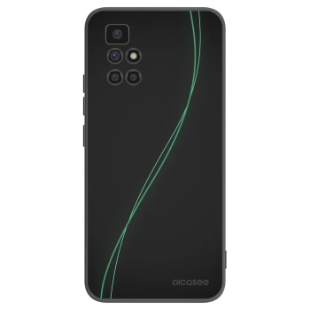 Picasee silikonowe czarne etui na Xiaomi Redmi 10 (2022) - Be Different