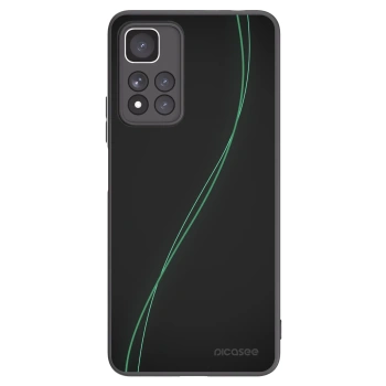 Picasee silikonowe czarne etui na Xiaomi Redmi Note 11 Pro+ 5G - Be Different