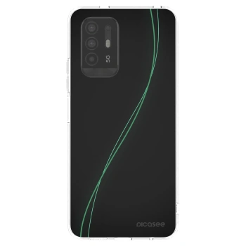 Picasee silikonowe przeźroczyste etui na OPPO A94 5G - Be Different