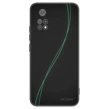 Picasee silikonowe czarne etui na Xiaomi Poco M4 Pro - Be Different