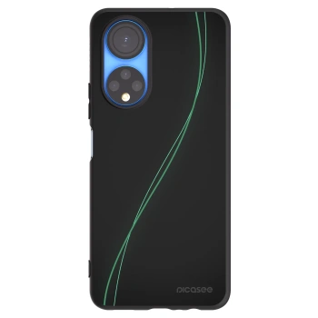 Picasee silikonowe czarne etui na Honor X7 - Be Different