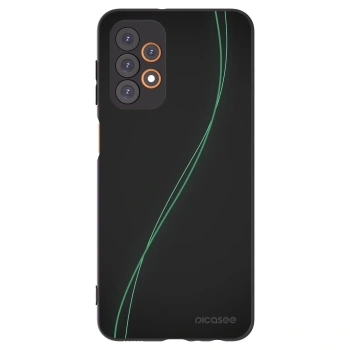 Picasee silikonowe czarne etui na Samsung Galaxy A23 A236B 5G - Be Different