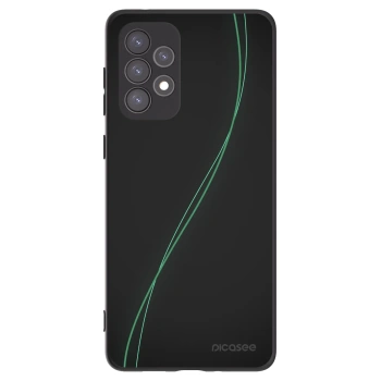 Picasee silikonowe czarne etui na Samsung Galaxy A73 5G - Be Different