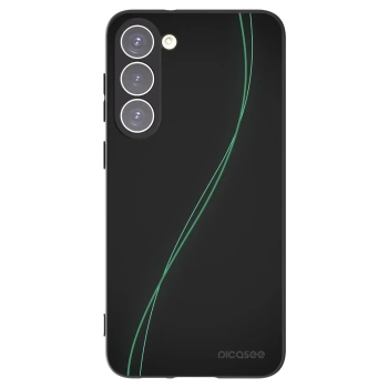 Picasee silikonowe czarne etui na Samsung Galaxy S23+ 5G - Be Different